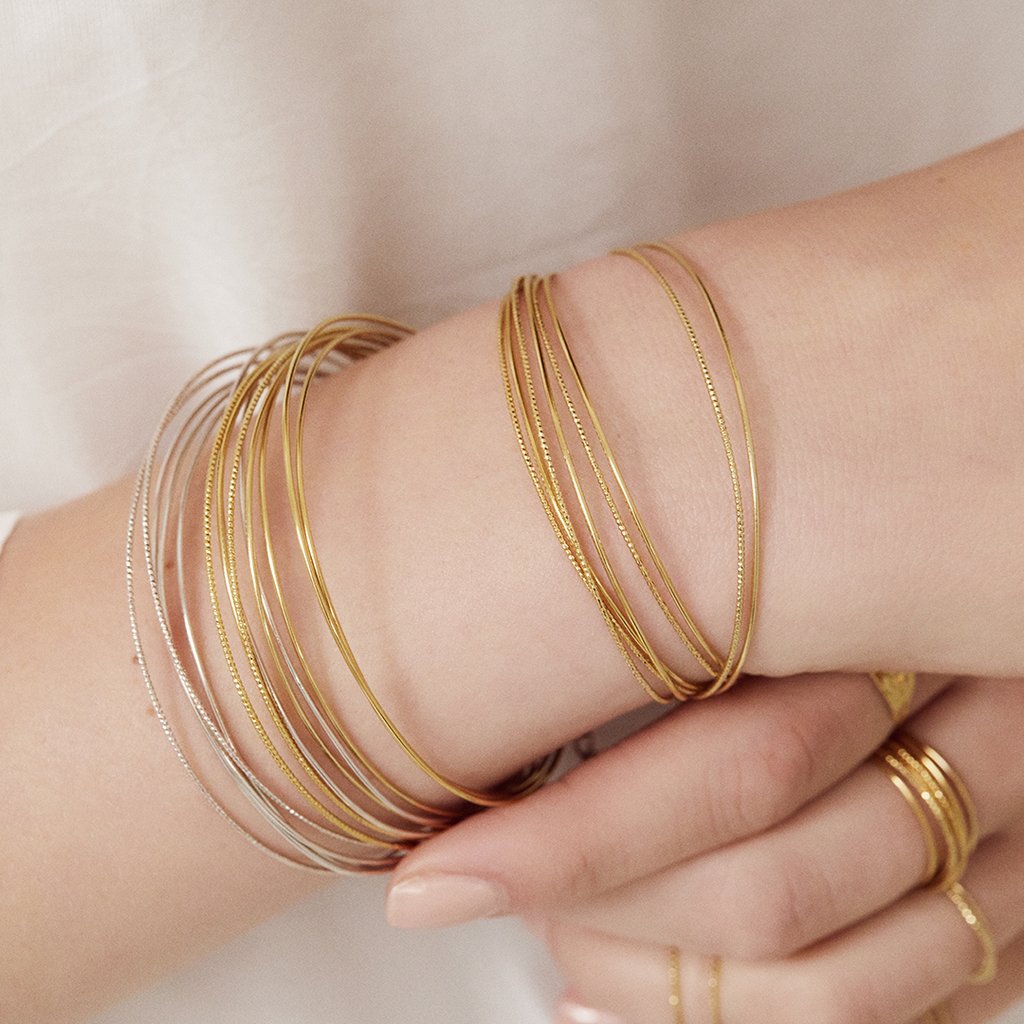 BDM – Armreif Bangle Désirs, vergoldet – Bild 2