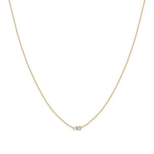BDM – Kette Amants crystal, vergoldet