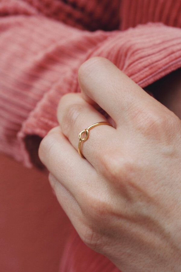 Borboletta Jukserei Ring Cloe vergoldet