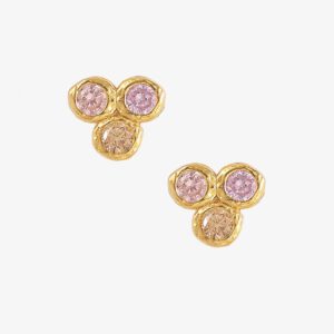 Hultquist – Ohrstecker Fleur, vergoldet