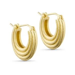 Pure by Nat – Belis Ohrringe, vergoldet