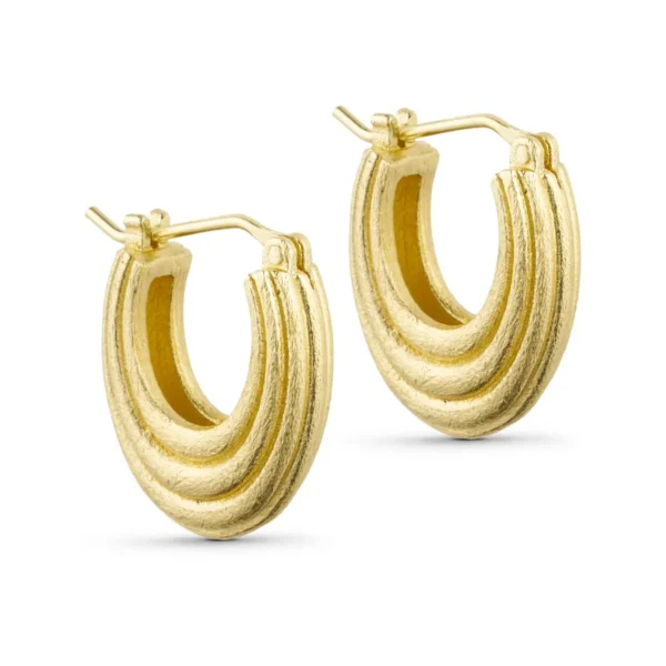 Pure by Nat – Belis Ohrringe, vergoldet
