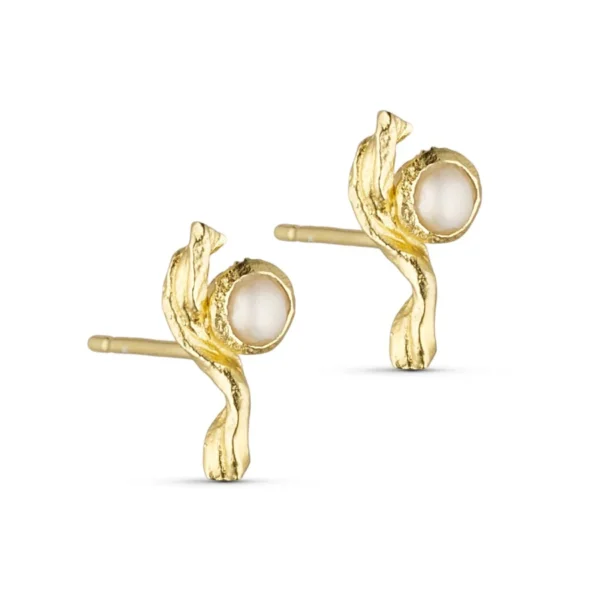 Pure by Nat – Idun Ohrstecker, vergoldet