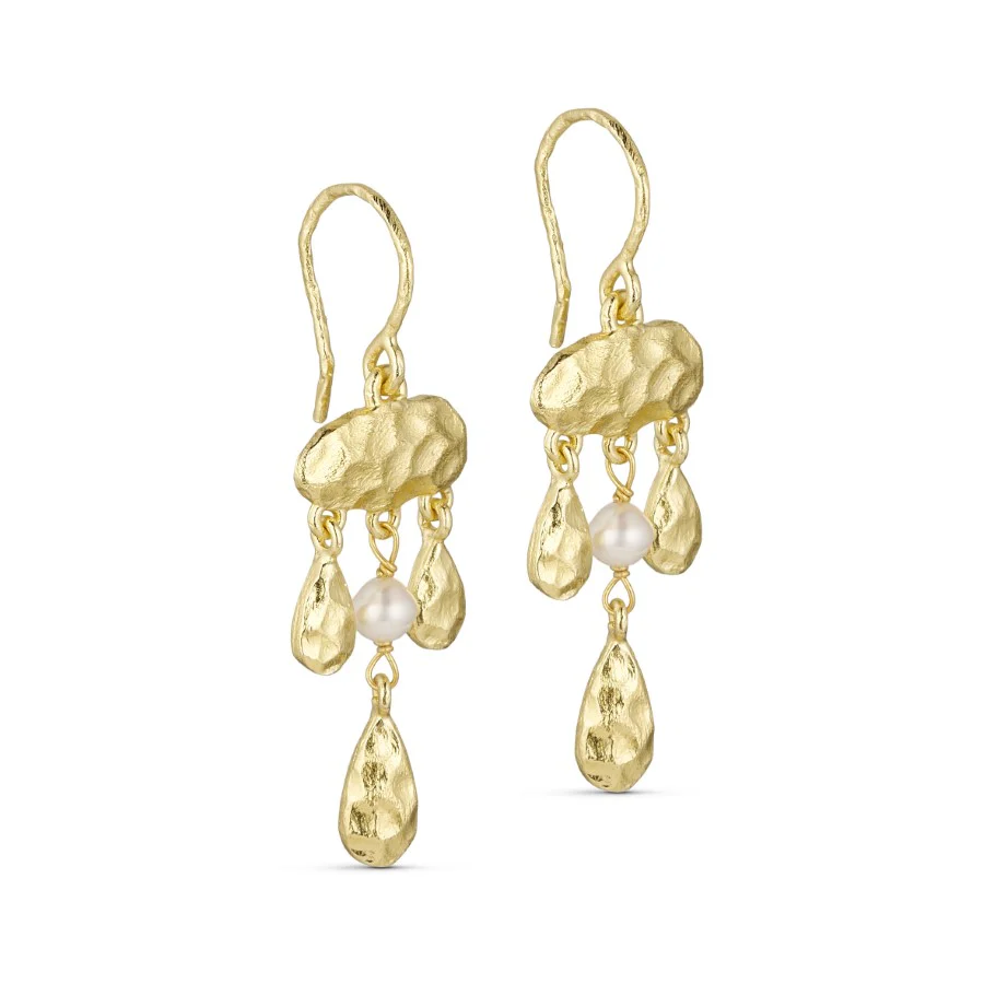 Pure by Nat – Cordelia Ohrringe, vergoldet