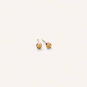 Pernille Corydon - Micro Nature Ohrstecker, vergoldet