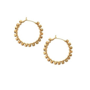 IBU Jewels – Hoop Peggy Full Ohrringe, vergoldet