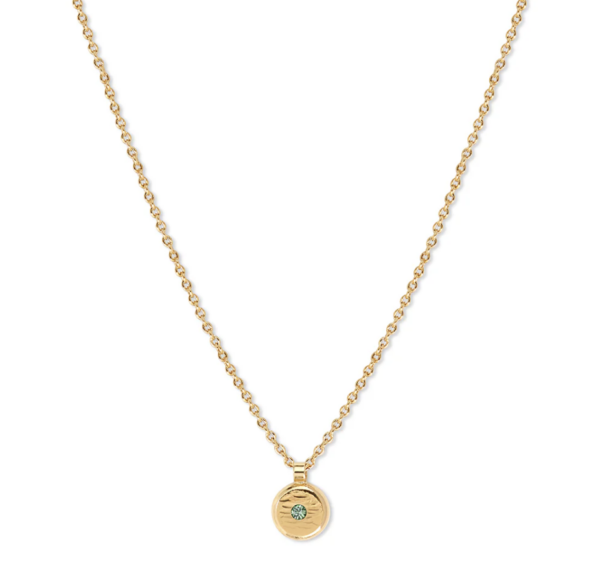 BDM – Kette Chiara, vergoldet mit Swarovski Strass-Kristall (peridot)