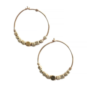 IBU Jewels – Hoop Peggy Ohrringe, vergoldet