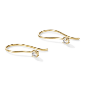 yours.Jewelry – Midnight Glim Ohrringe, vergoldet