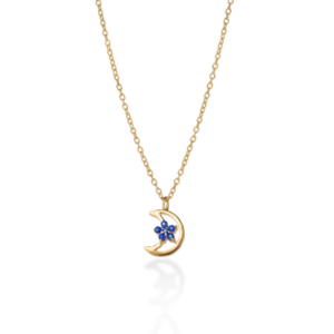 yours.Jewelry – Cinnamon Moon Kette, vergoldet