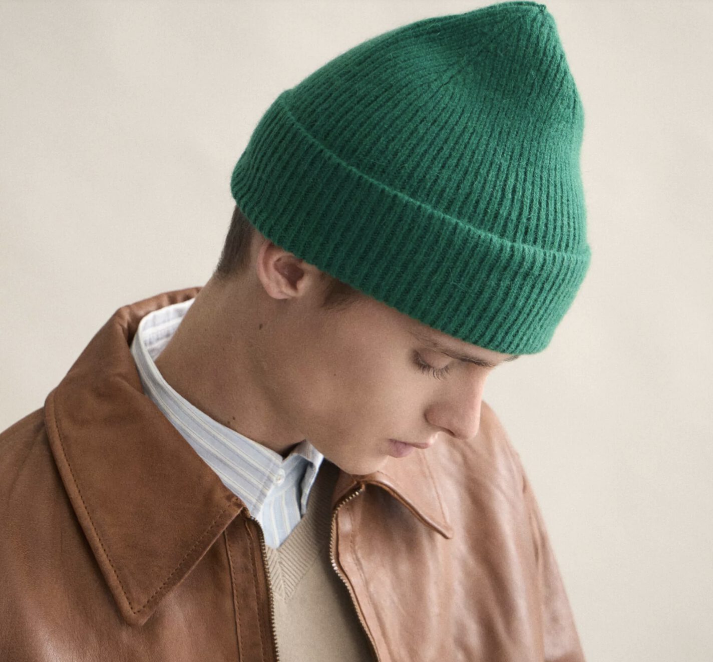 Le Bonnet – Beanie, Pine – Bild 2